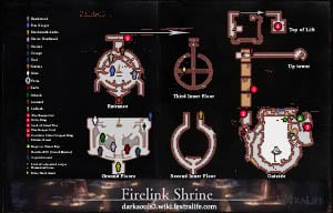 Firelink Shrine Map